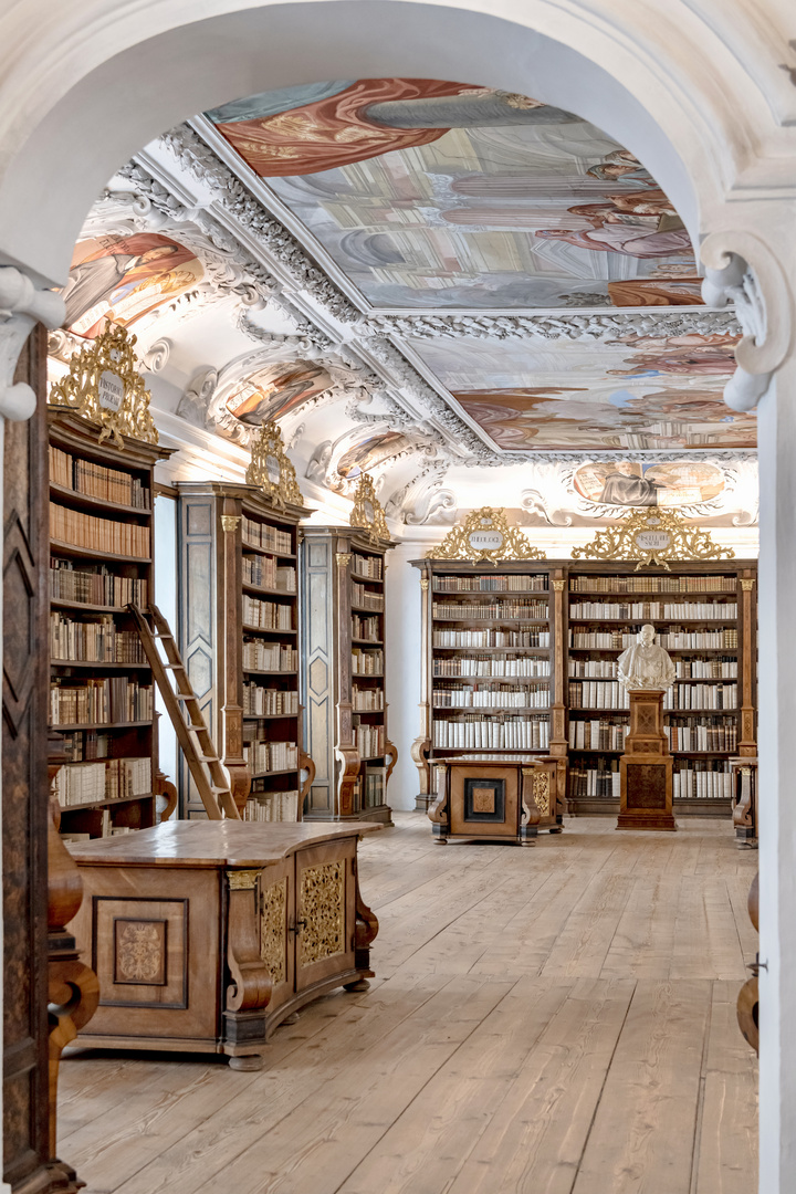 Klosterbibliothek im Stift Kremsmünster