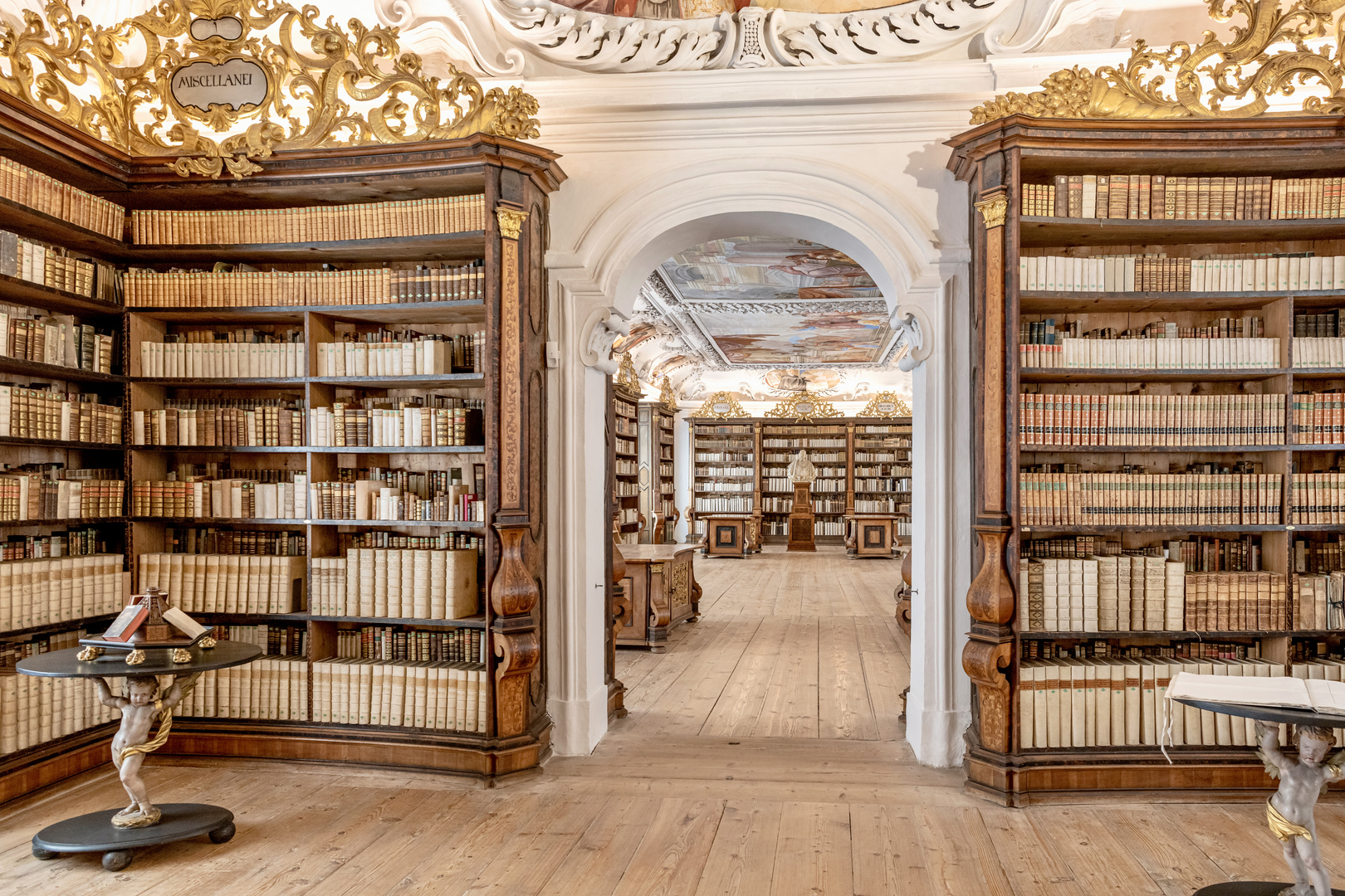 Klosterbibliothek im Stift Kremsmünster