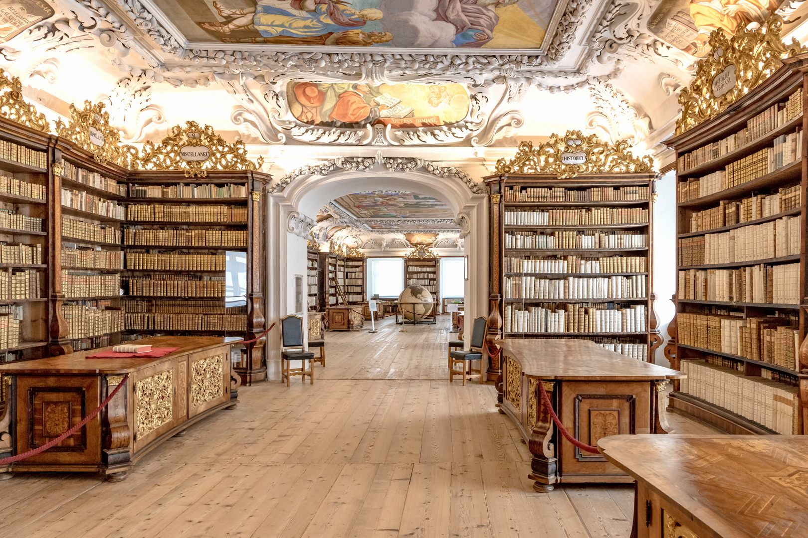 Klosterbibliothek im Stift Kremsmünster