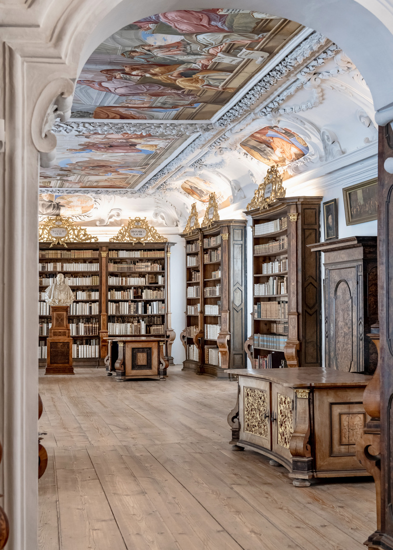 Klosterbibliothek im Stift Kremsmünster