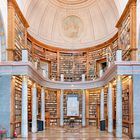 Klosterbibliothek in der Benediktiner Erzabtei Pannonhalma