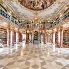 Klosterbibliothek in der Benediktinerabtei Wiblingen