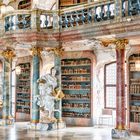 Klosterbibliothek in der Benediktinerabtei Wiblingen