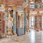 Klosterbibliothek in der Benediktinerabtei Wiblingen