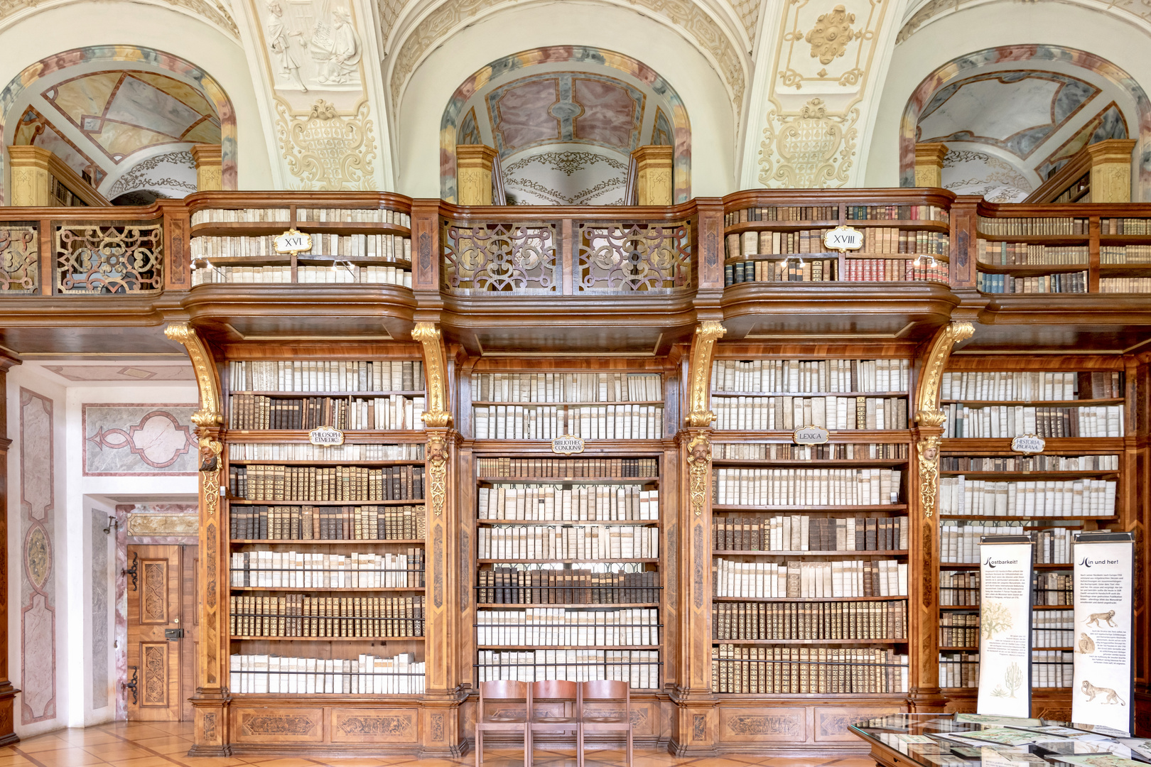 Klosterbibliothek in der Zisterzienserabtei Zirc