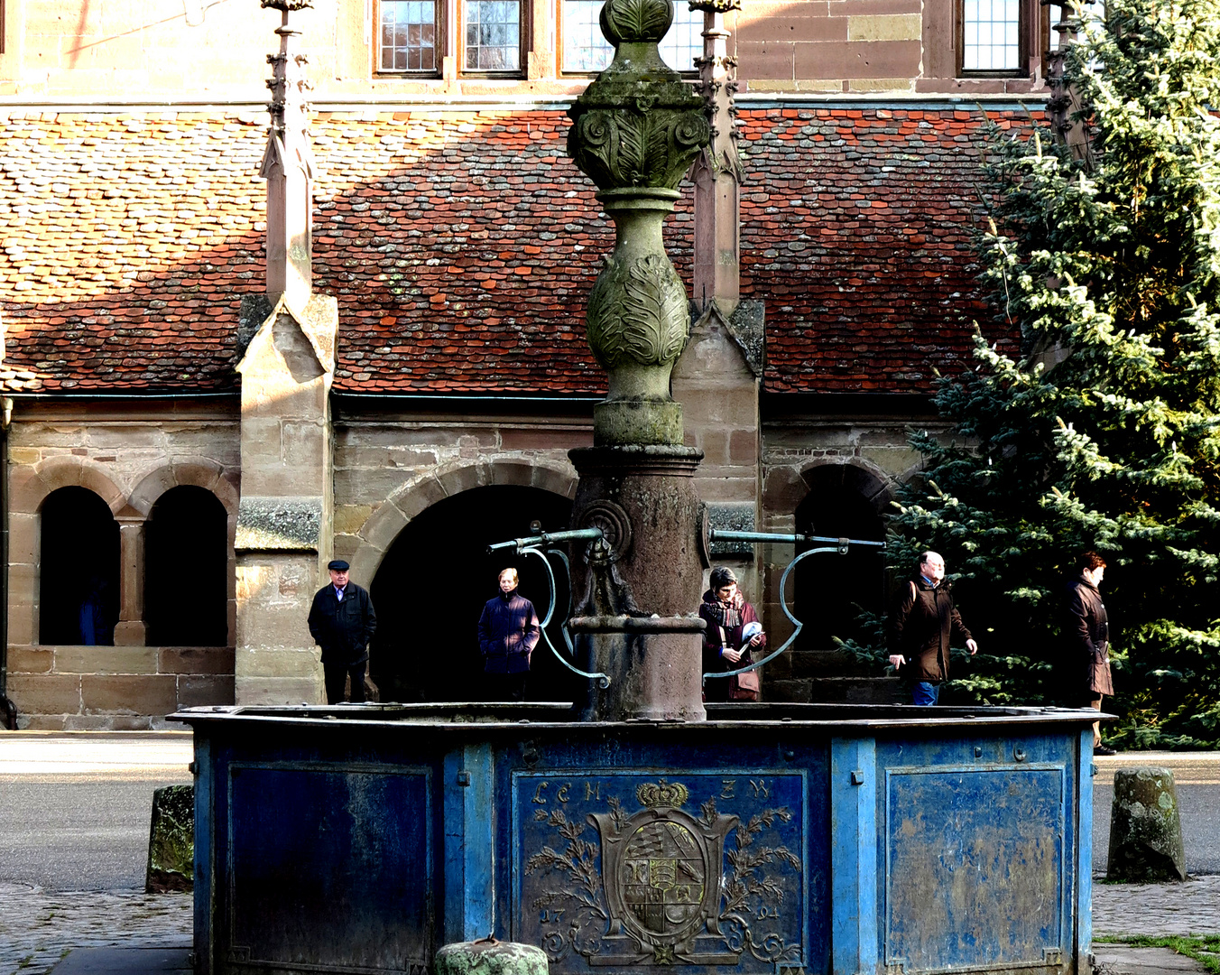 Klosterbrunnen vor Corona