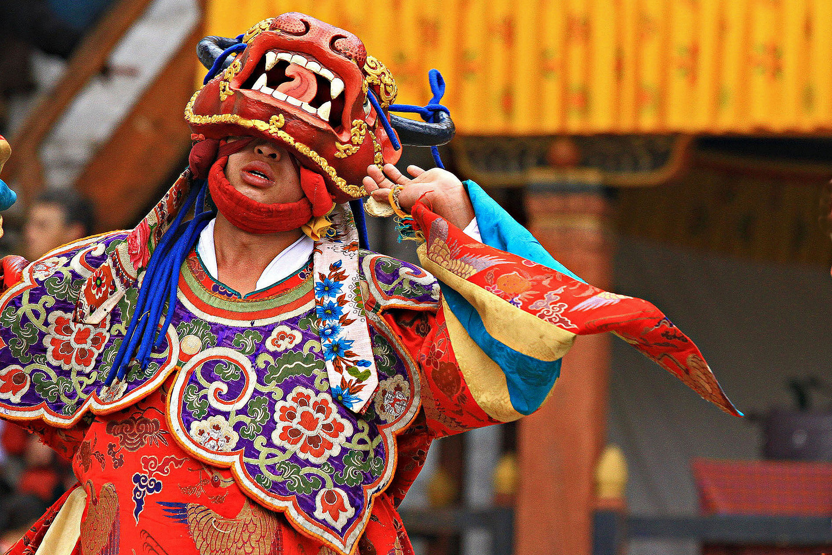 Klosterfest in Pharo, Bhutan