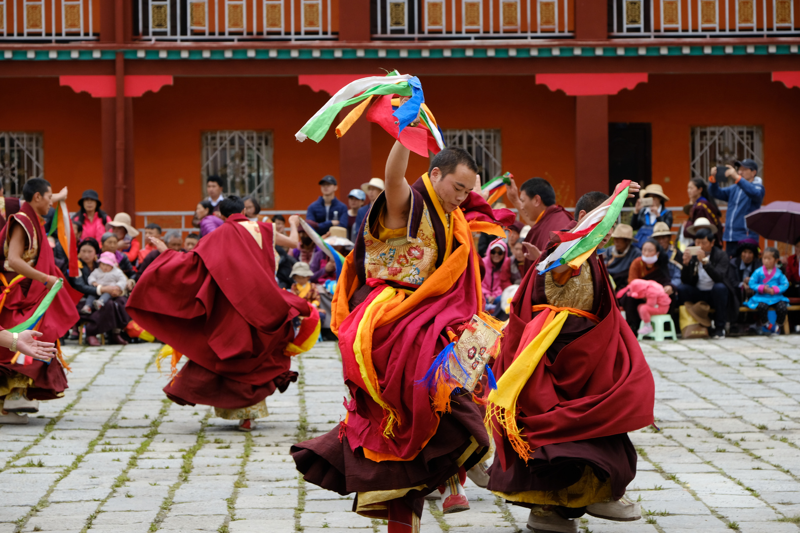 Klosterfest Lhagong in Tagong