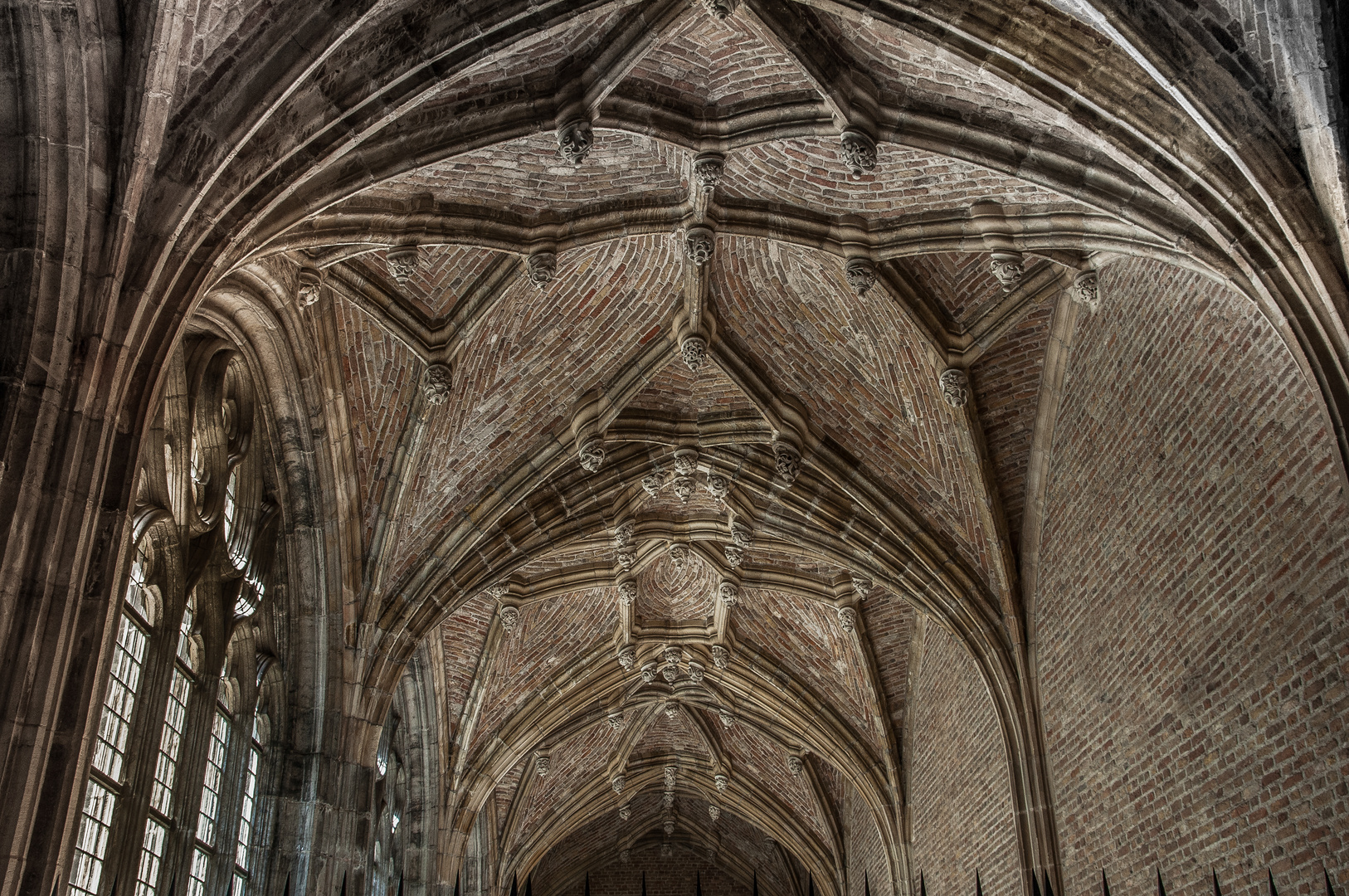 Klostergang Abtei Middelburg Detail