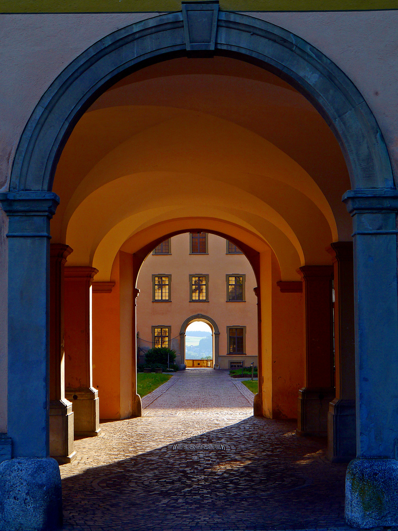 Klostergang Bassilika Weingarten