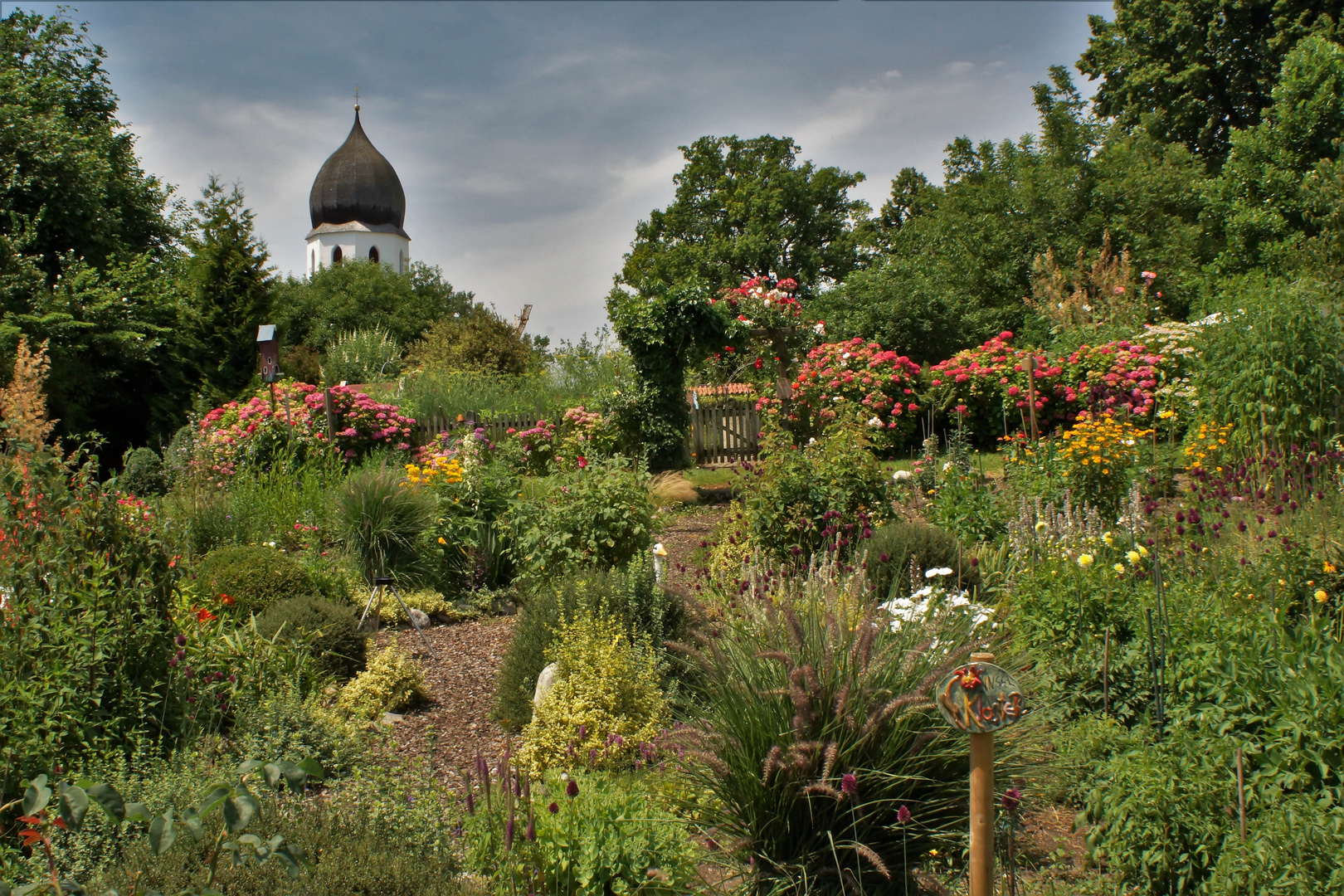 Klostergarten Foto &amp; Bild landschaft, fotos, natur
