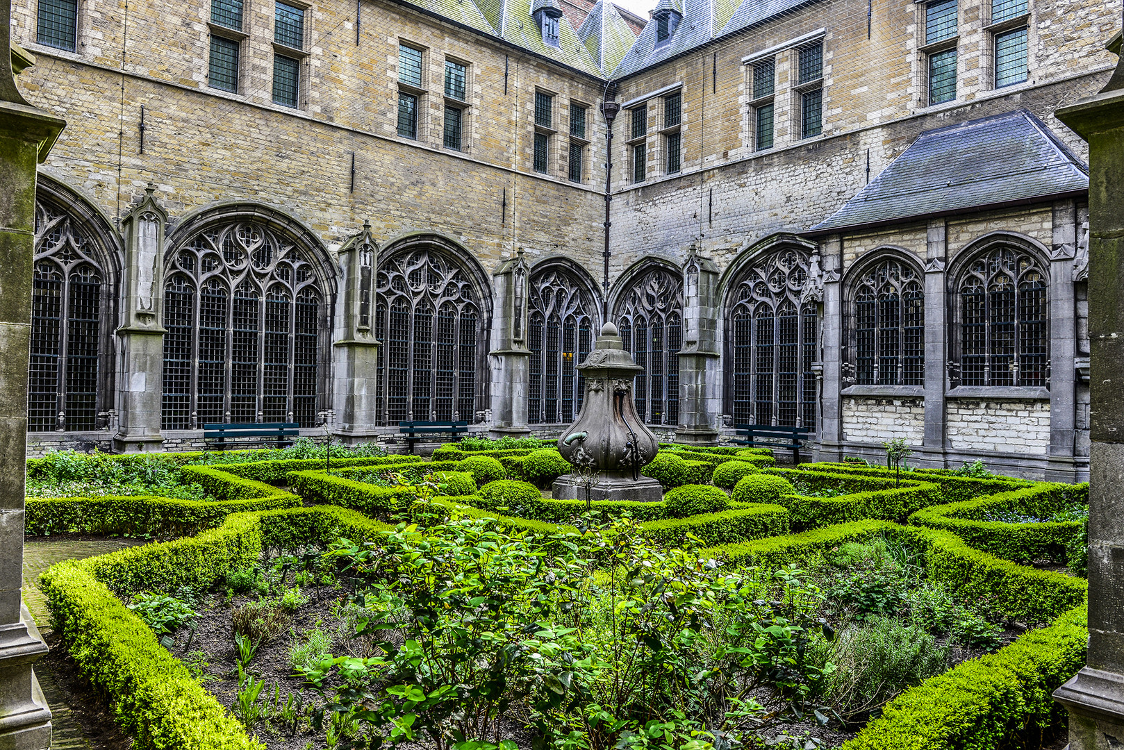 Klostergarten Abtei Middelburg