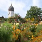 Klostergarten auf der Insel Frauenchiemsee