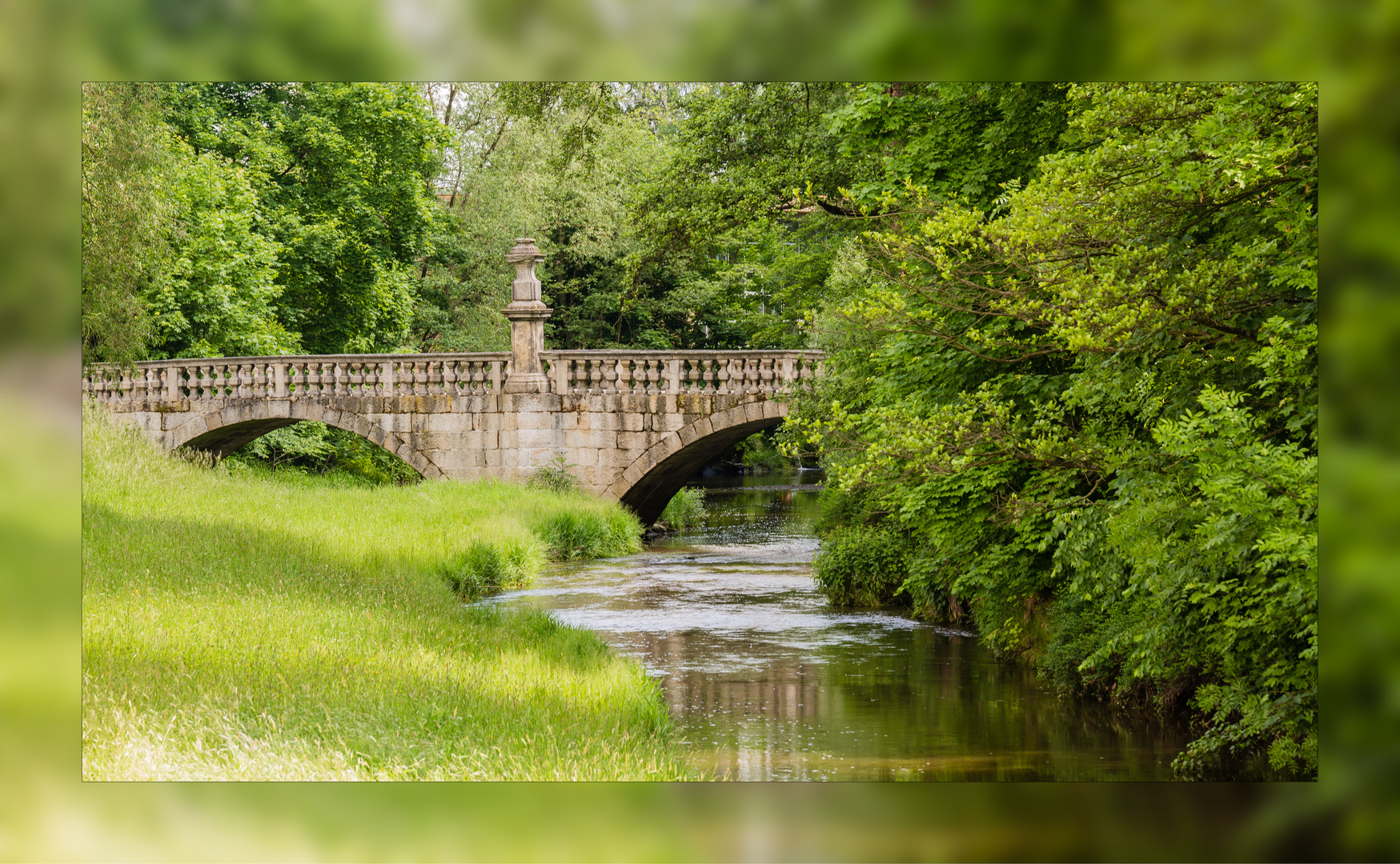 Klostergarten in Waldsassen Foto & Bild deutschland