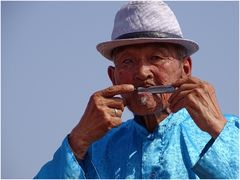 Klosterhüter irgendwo in der Mongolei