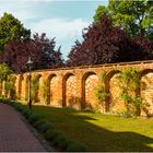 Klosterimpression - Die Mauer ... Kloster Lehnin