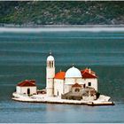 Klosterinsel Gospa in der Bucht von Kotor