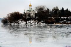 Klosterinsel in Dnepropetrovsk, Ukraine