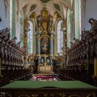 Klosterkirche Bad Schussenried - Blick in den Chor