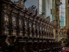 Klosterkirche Bad Schussenried - das Chorgestühl