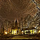 Klosterkirche bei Nacht in Saarn