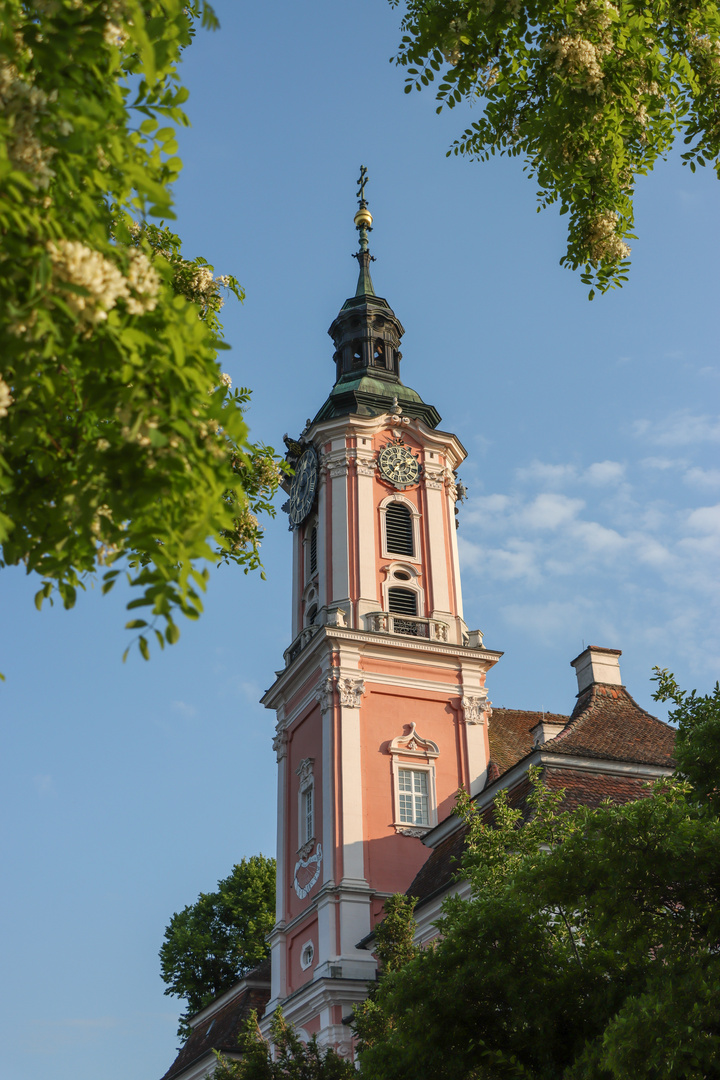 Klosterkirche Birnau kurz nach Sonnenaufgang
