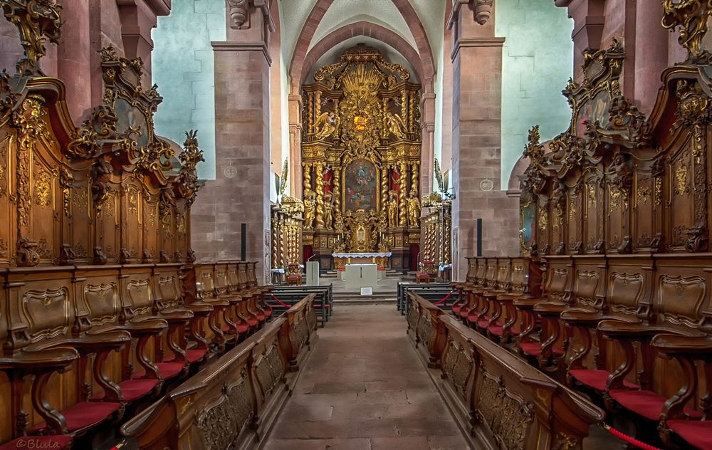 Klosterkirche Bronnbach - Chorraum