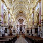 Klosterkirche Ebrach Blick zum Altar