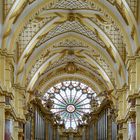 Klosterkirche Ebrach Blick zur Orgel