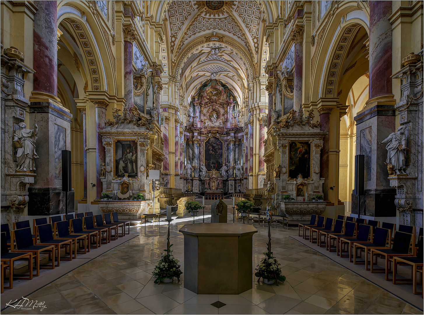 Klosterkirche  Ebrach " Gott zu Gefallen... "