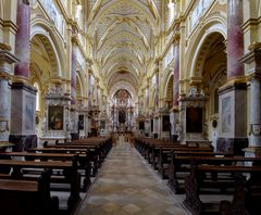 Klosterkirche Ebrach Innenansicht