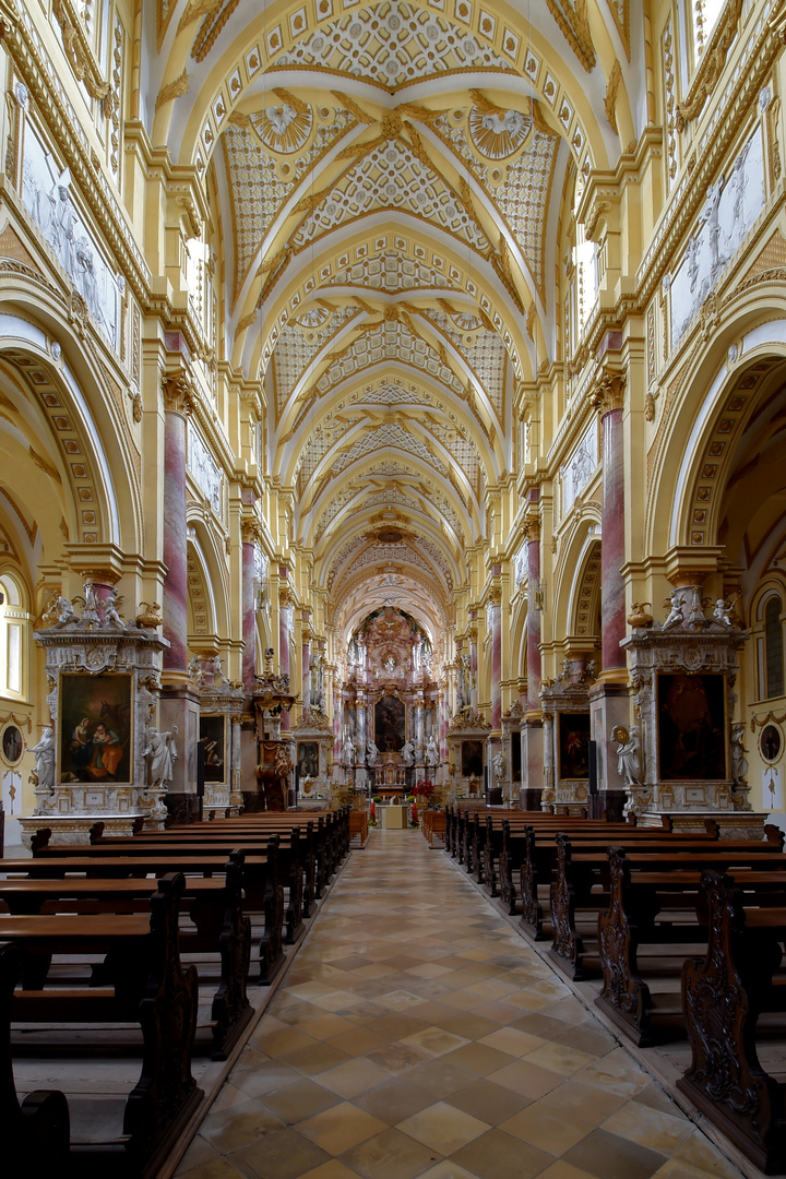 Klosterkirche Ebrach Innenimpression