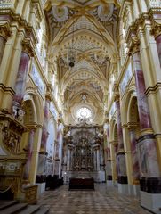 Klosterkirche Ebrach linkes Seitenschiff