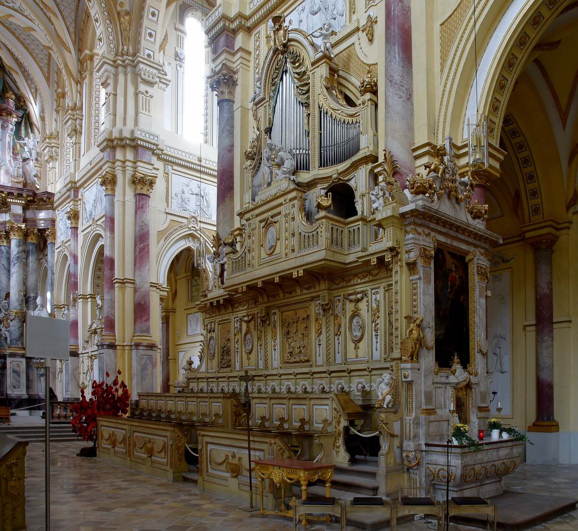 Klosterkirche Ebrach rechte Chorseite