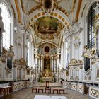 Klosterkirche Elchingen Blick durch den Chor