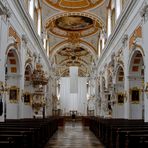 Klosterkirche Elchingen Blick zum versteckten Chor