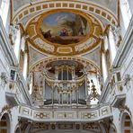 Klosterkirche Elchingen Blick zur Orgel