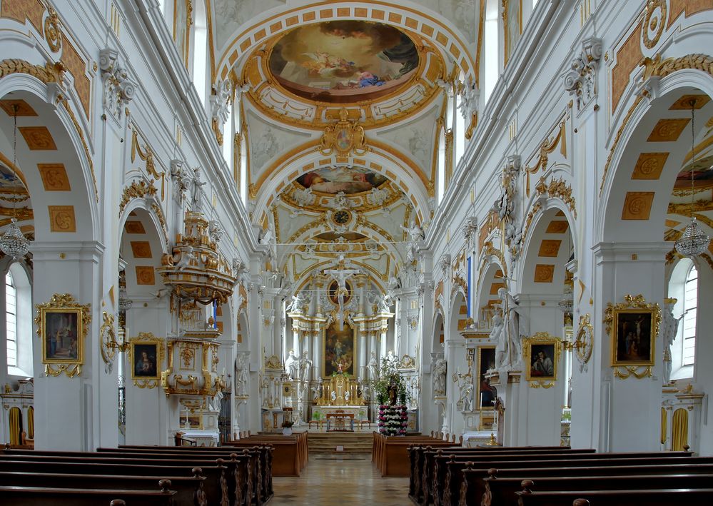 Klosterkirche Elchingen Innenraum