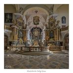 Klosterkirche Heilig-Kreuz - Gerlachsheim " Gott zu Gefallen... "