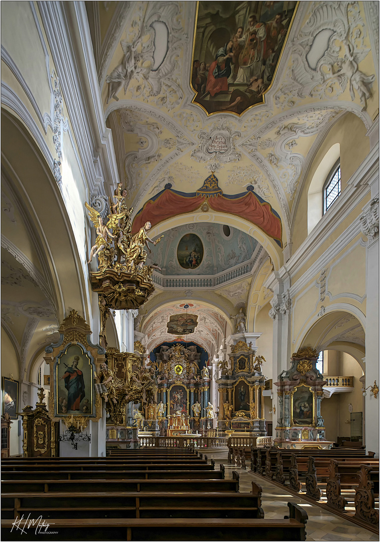 Klosterkirche Heilig-Kreuz - Gerlachsheim " Gott zu Gefallen... "