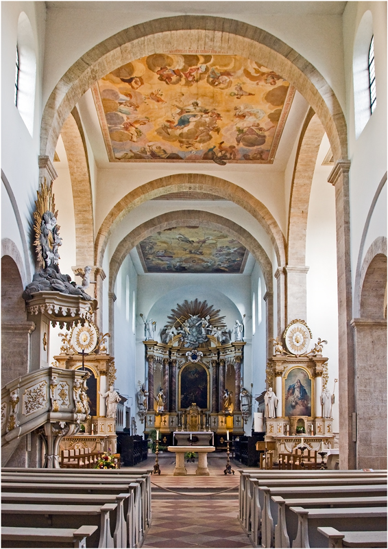 Klosterkirche Huysburg, Blick zum Hochaltar