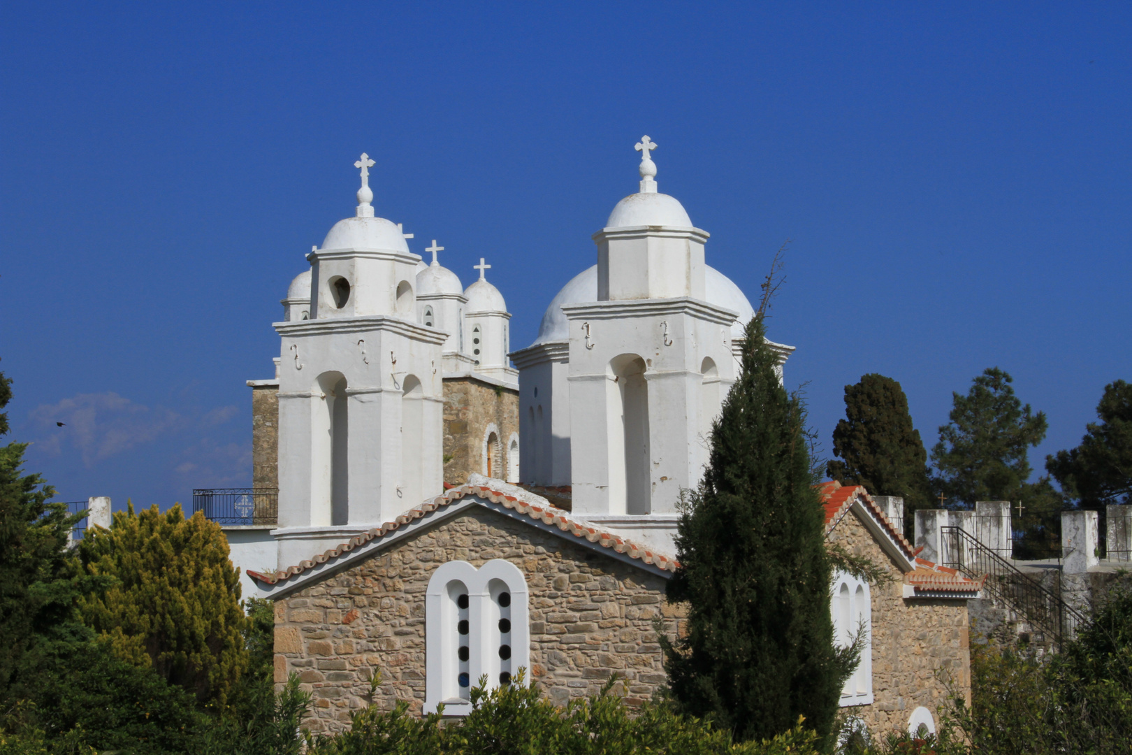 Klosterkirche in der Festung von Koroni