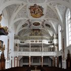 Klosterkirche Maria Medingen Blick zur Orgel