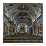 Klosterkirche Mariä Himmelfahrt - Au am Inn " Gott zu Gefallen..."