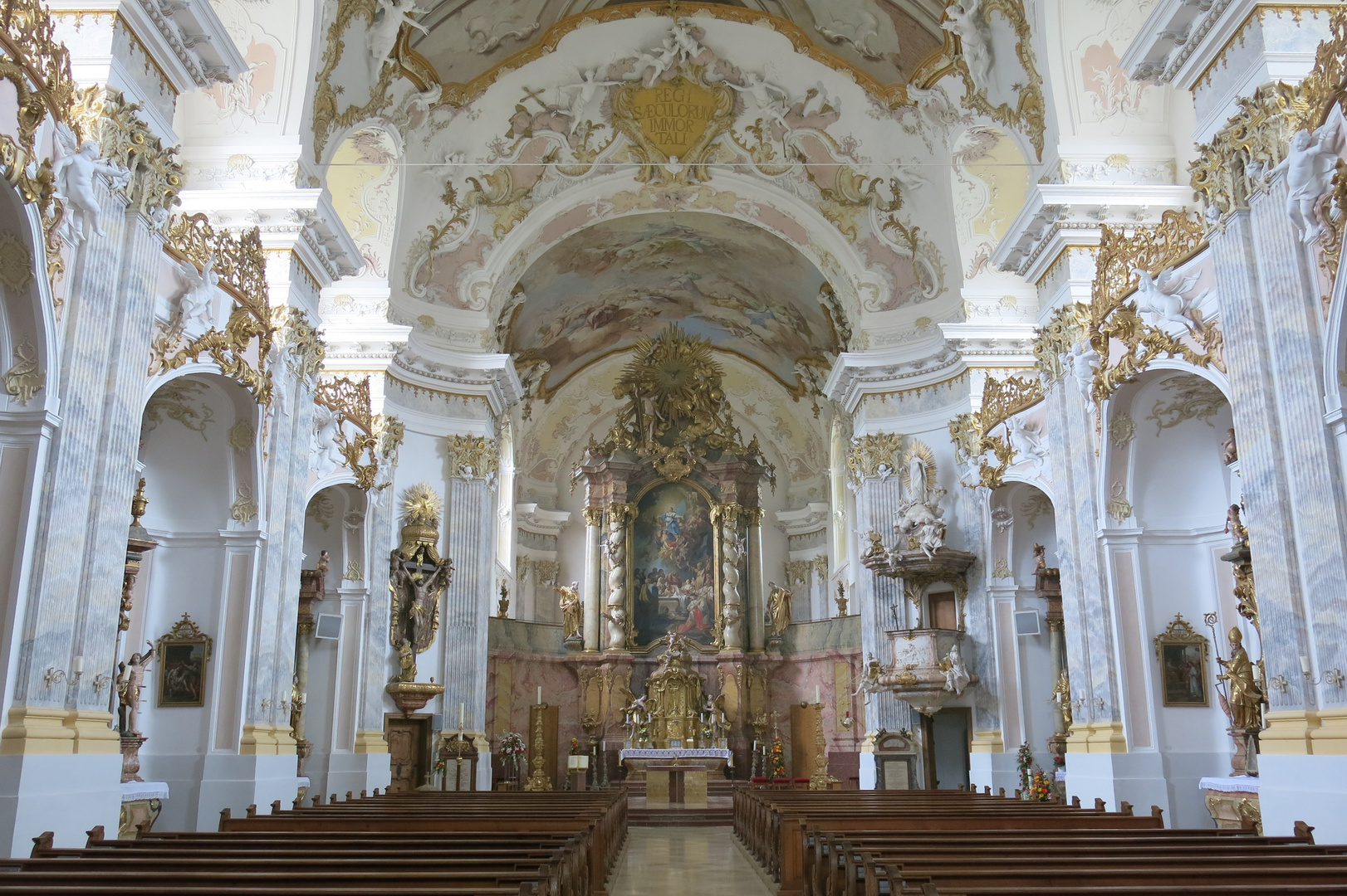 Klosterkirche Mariä Himmelfahrt Fürstenzell Niederbayern