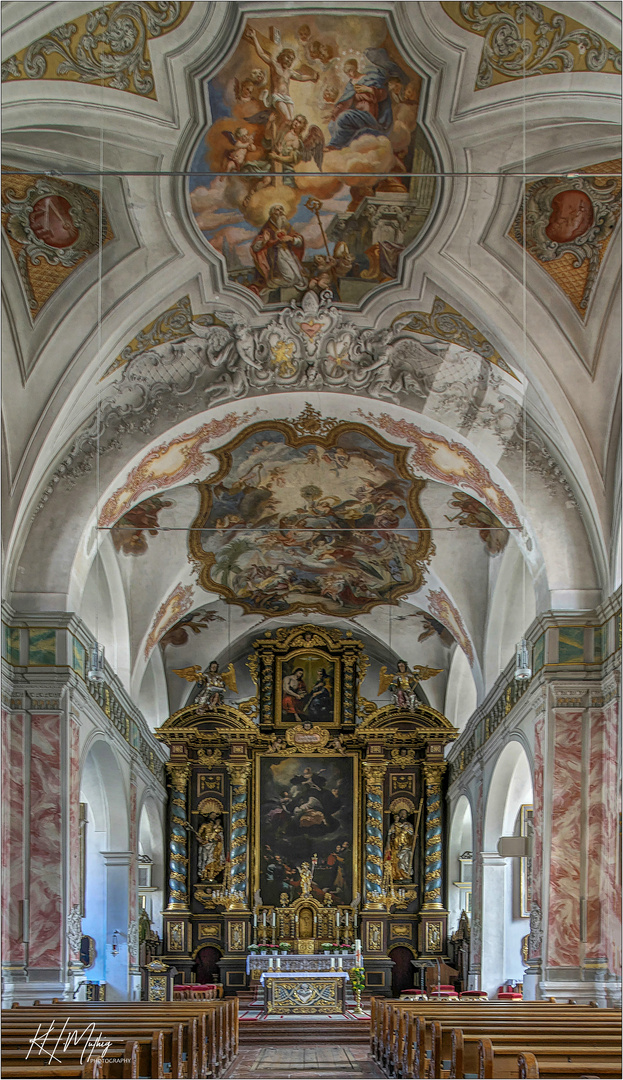 Klosterkirche Mariä Himmelfahrt - Gars am Inn " Gott zu Gefallen... "
