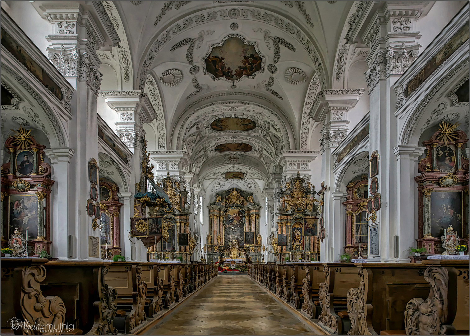 Klosterkirche Mariä Himmelfahrt - Irsee  " Gott zu Gefallen... "