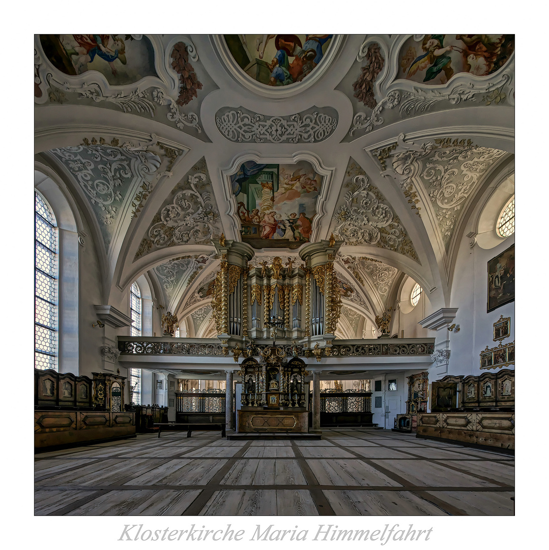 Klosterkirche Mariä Himmelfahrt ( Mödingen ) " Gott zu Gefallen..."