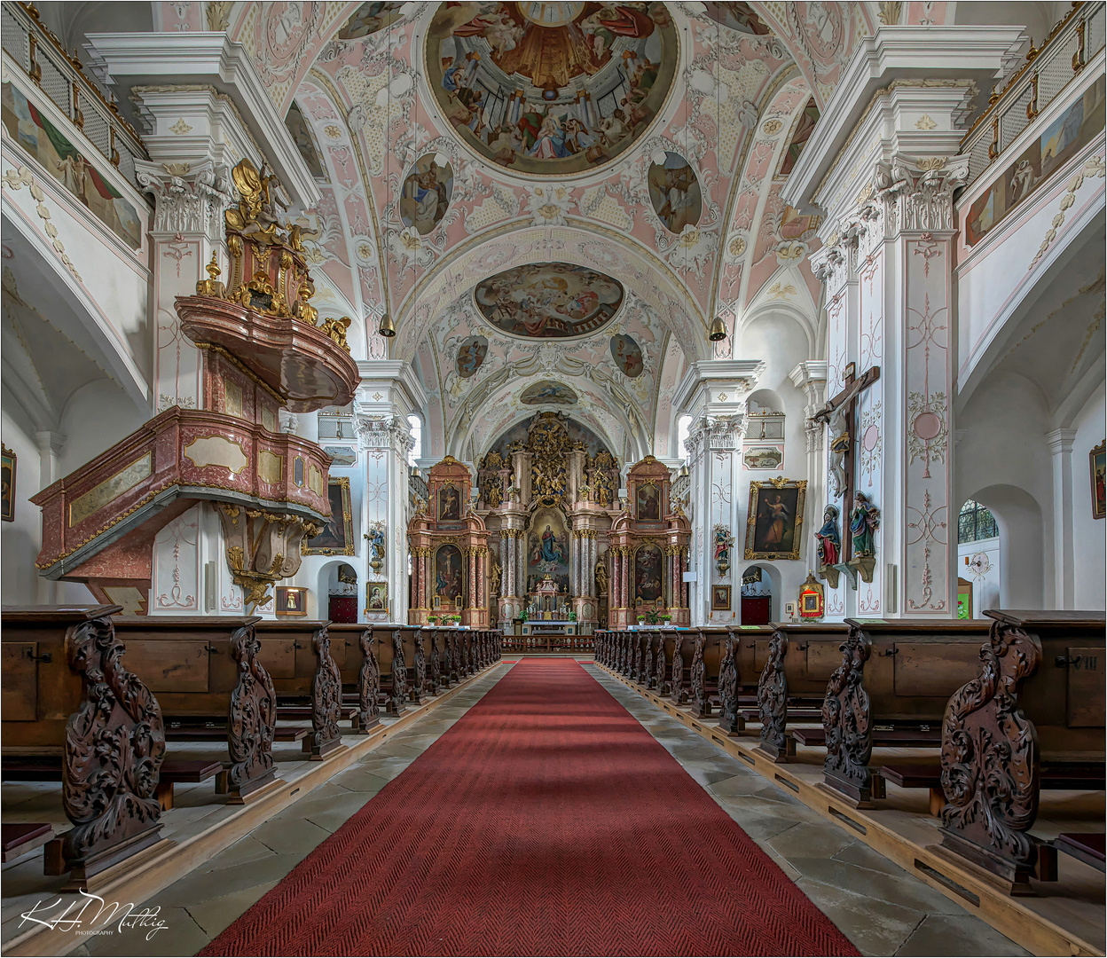 Klosterkirche Mariä Himmelfahrt - Pielenhofen " Gott zu Gefallen... "