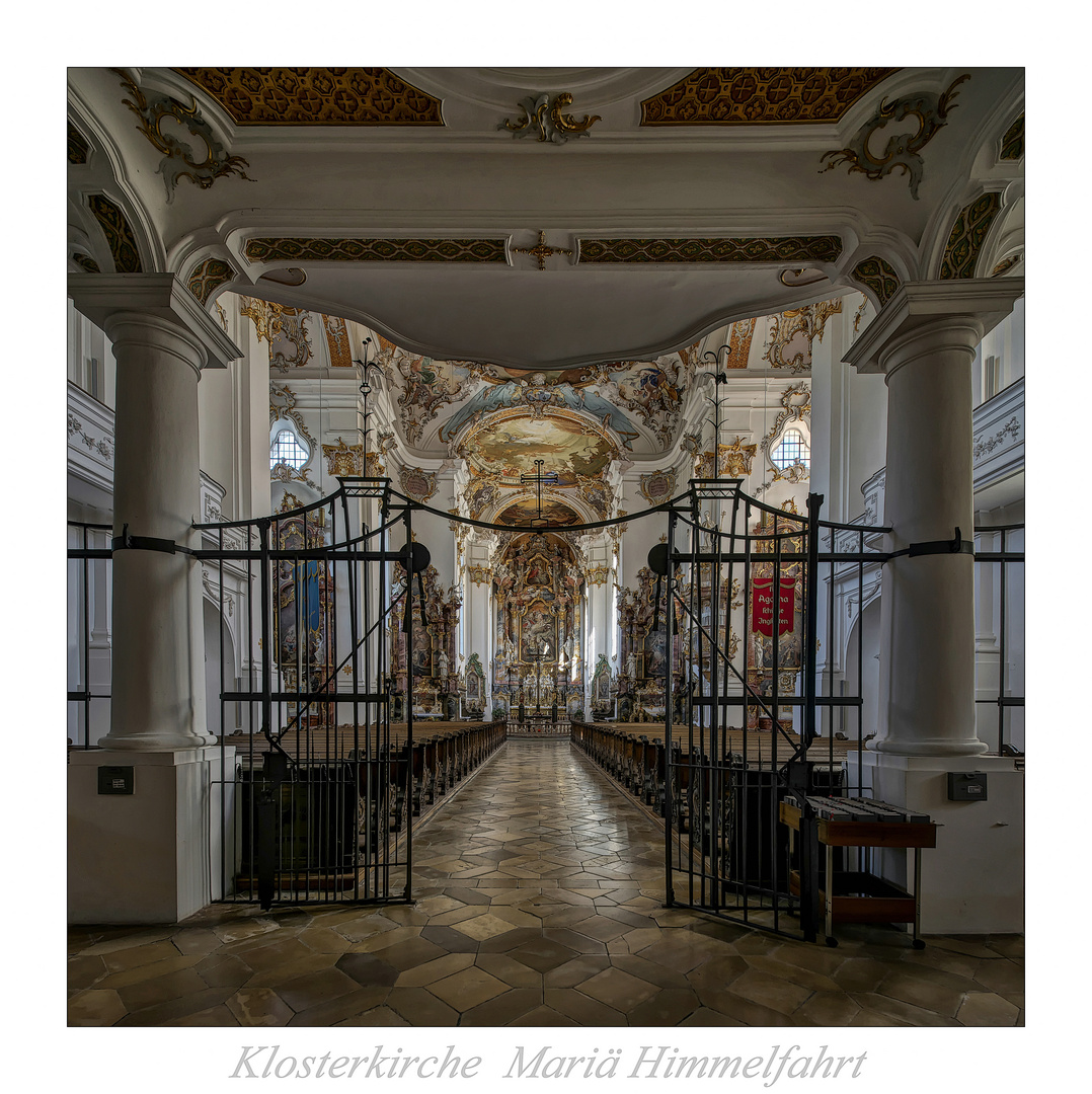 Klosterkirche Mariä Himmelfahrt (Roggenburg) " Gott zu Gefallen..."